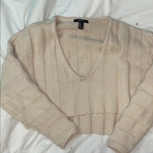 Cropped sweater
